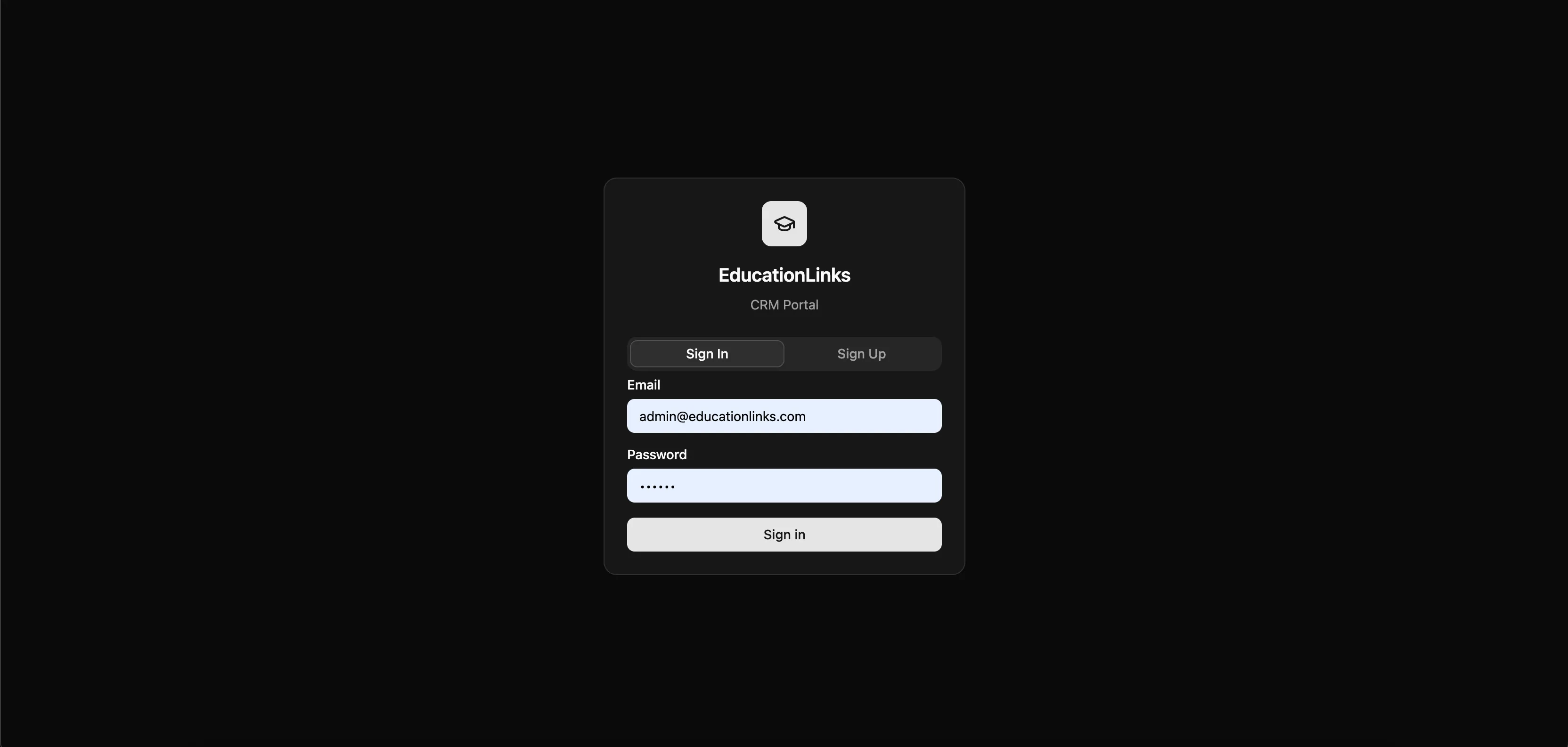 Education Links — crm.educationlinkspk.com